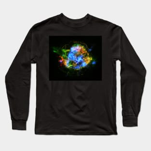 Untangling the Remains of Cassiopeia Long Sleeve T-Shirt